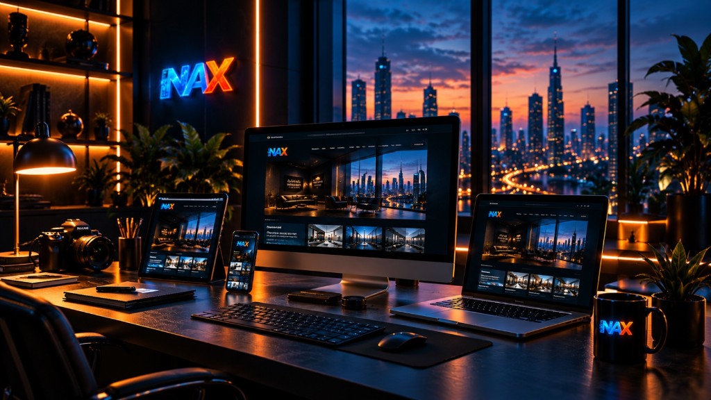 Masaüstü, tablet ve telefonda NEYAX web deneyimi